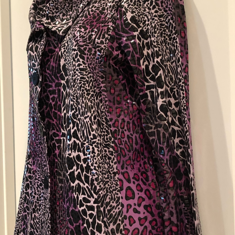 NWT Simonton Says Purple Leopard Jacket Size Small - Picture 5 of 8